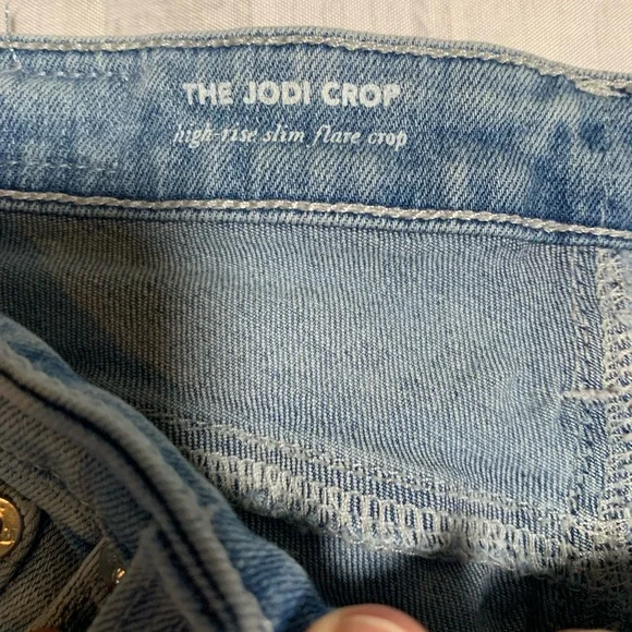 AG - ED Adriano Goldschmied The Jodi Crop High rise slim flare crop. Size 26. - Picture 6 of 14